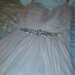 Strapless Homecoming/Prom Dress
